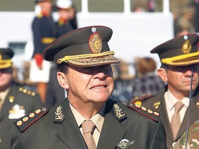 César Milani está detenido en el penal de Ezeiza.