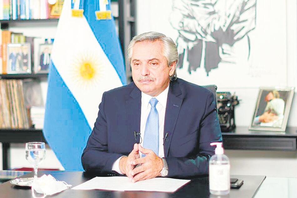 El presidente Alberto Fernández.