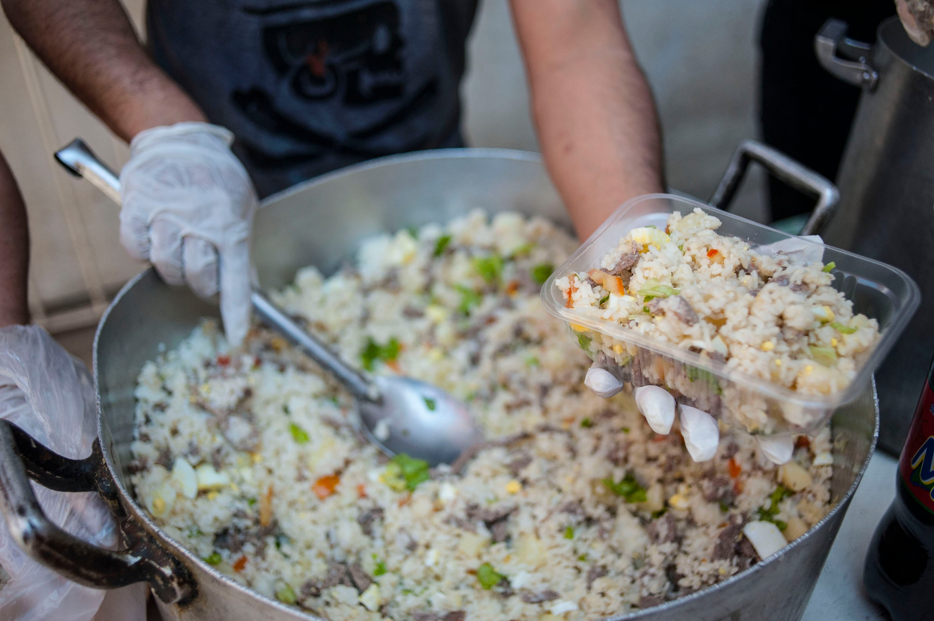 Las mujeres son las que están al frente de estos espacios comunitarios.