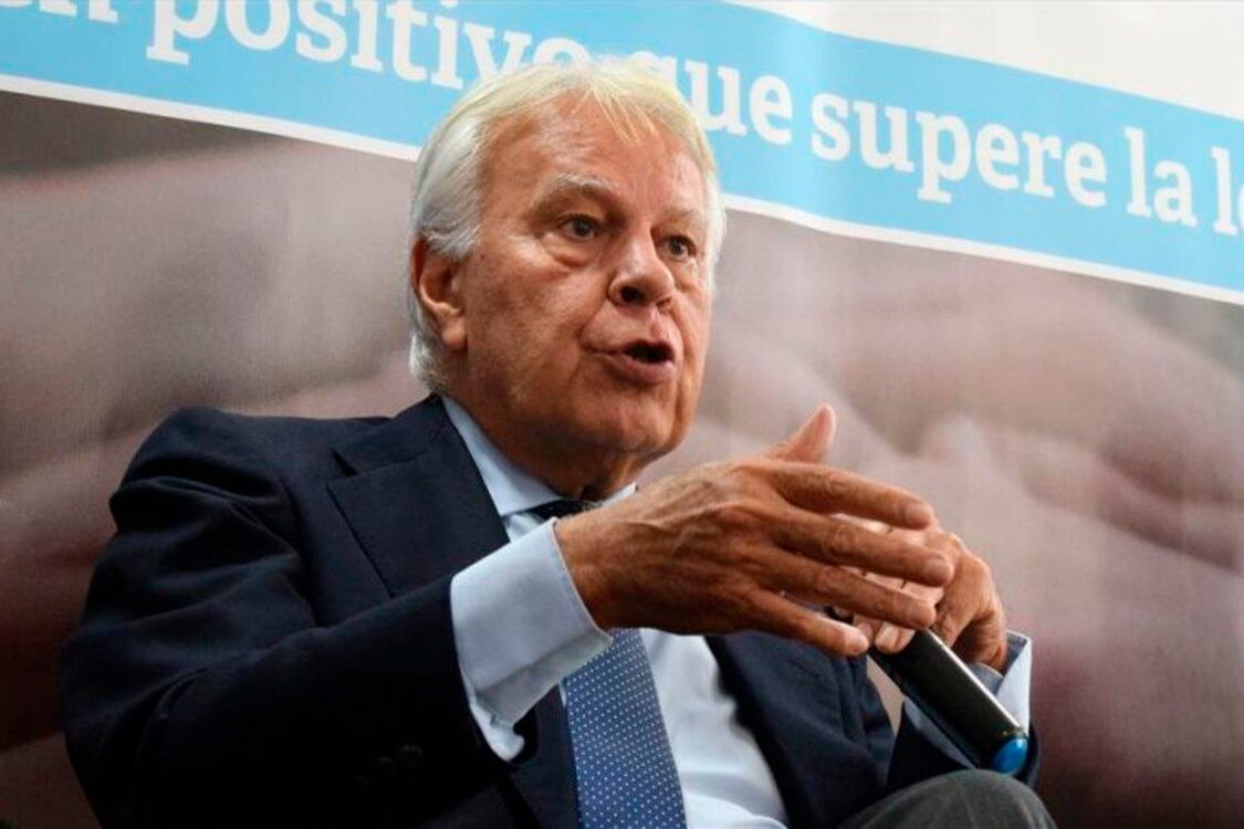 Felipe González, exprimer ministro de España.