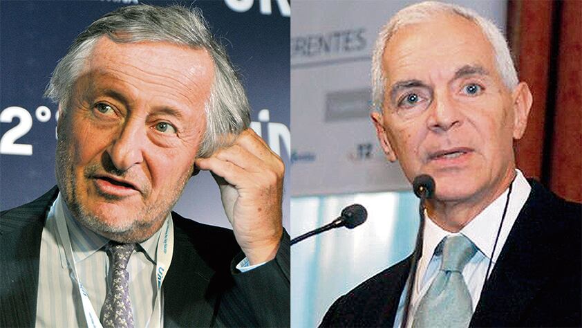 Cristiano Rattazzi, titular Fiat Argentina. Eduardo Costantini, presidente de Nordelta.