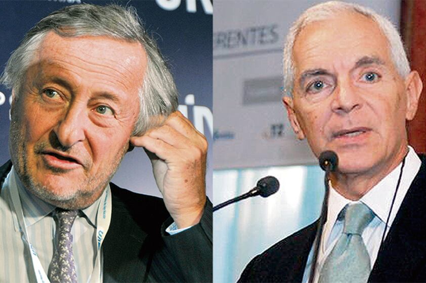 Cristiano Rattazzi, titular Fiat Argentina. Eduardo Costantini, presidente de Nordelta.