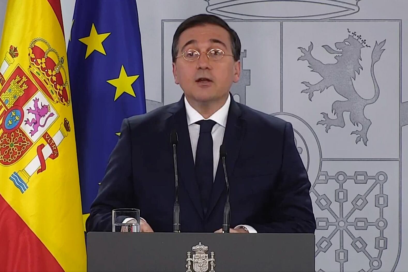 José Manuel Albares, el canciller español, que salió a responderle a Milei y a exigir un pedido de disculpas de parte de la Argentina.