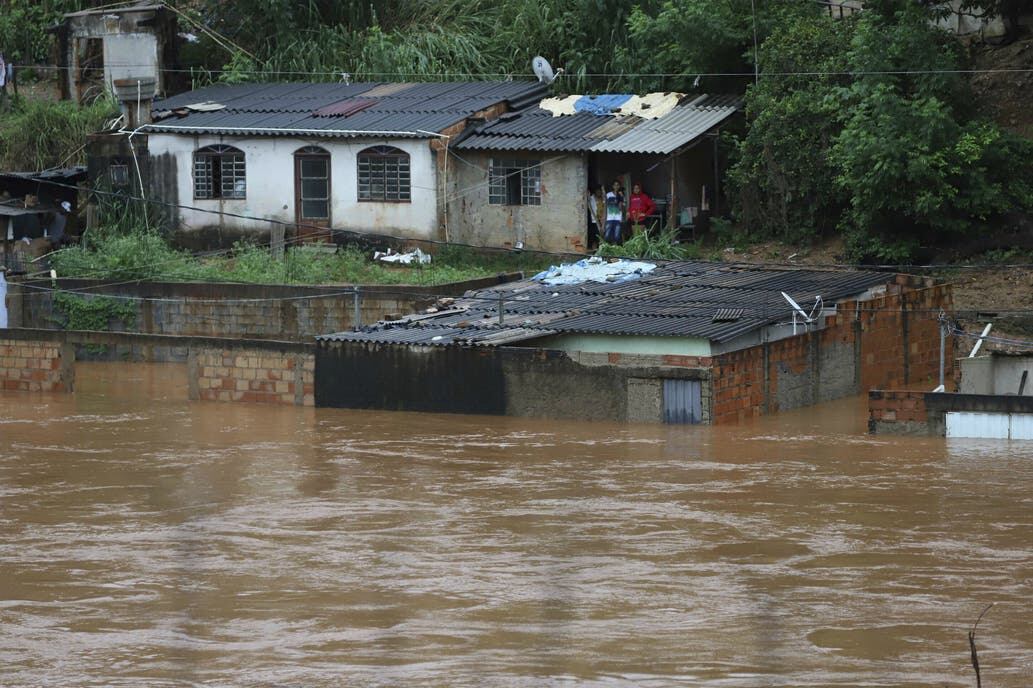 Belo Horizonte registró el viernes el día más lluvioso de los últimos 110 años. 