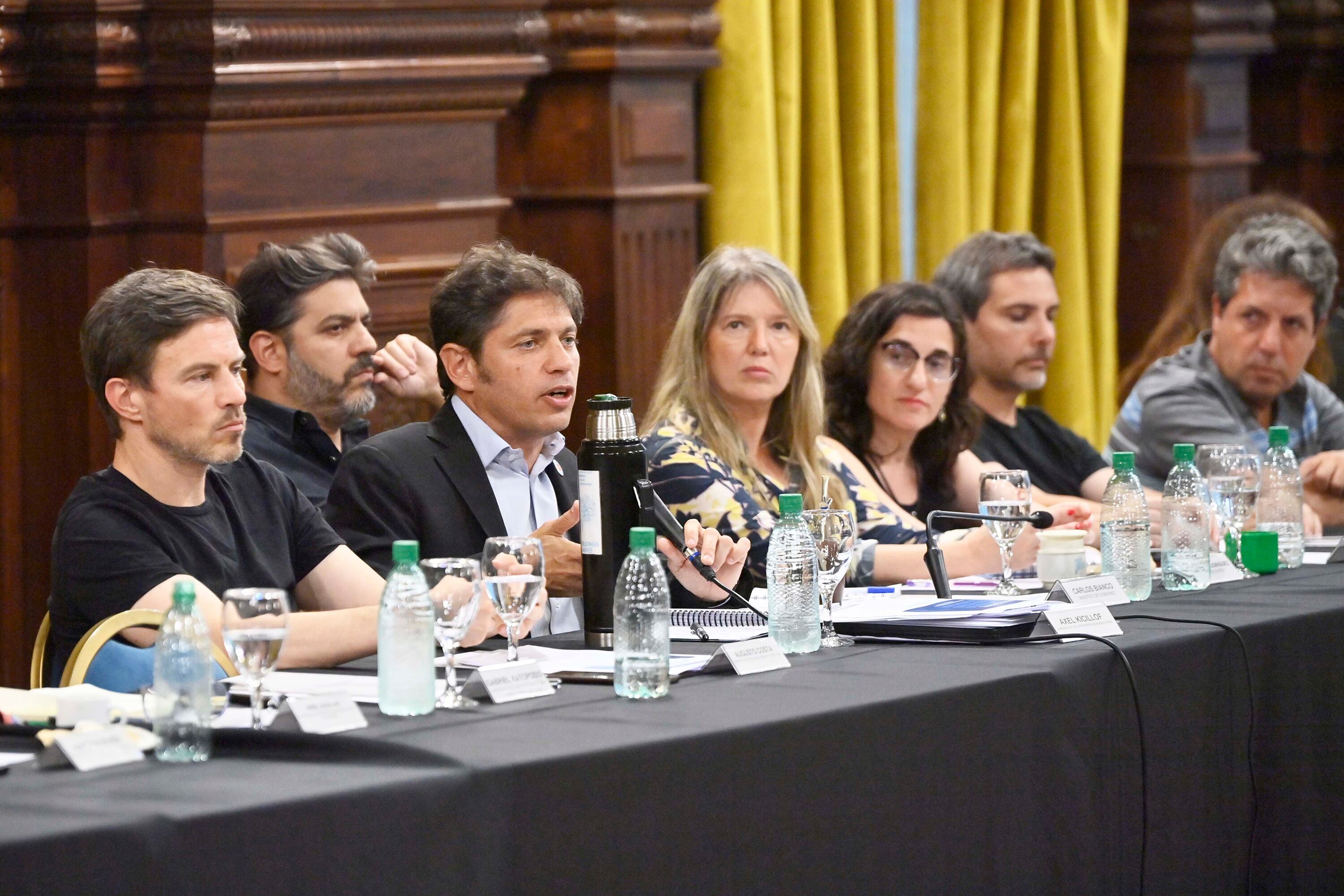"Ante una situación como la que estamos viviendo, era imperioso reunirnos”, dijo Kicillof.