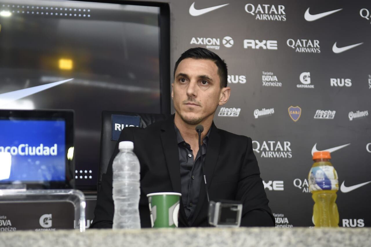 Nicolás Burdisso, secretario técnico de Boca Juniors.