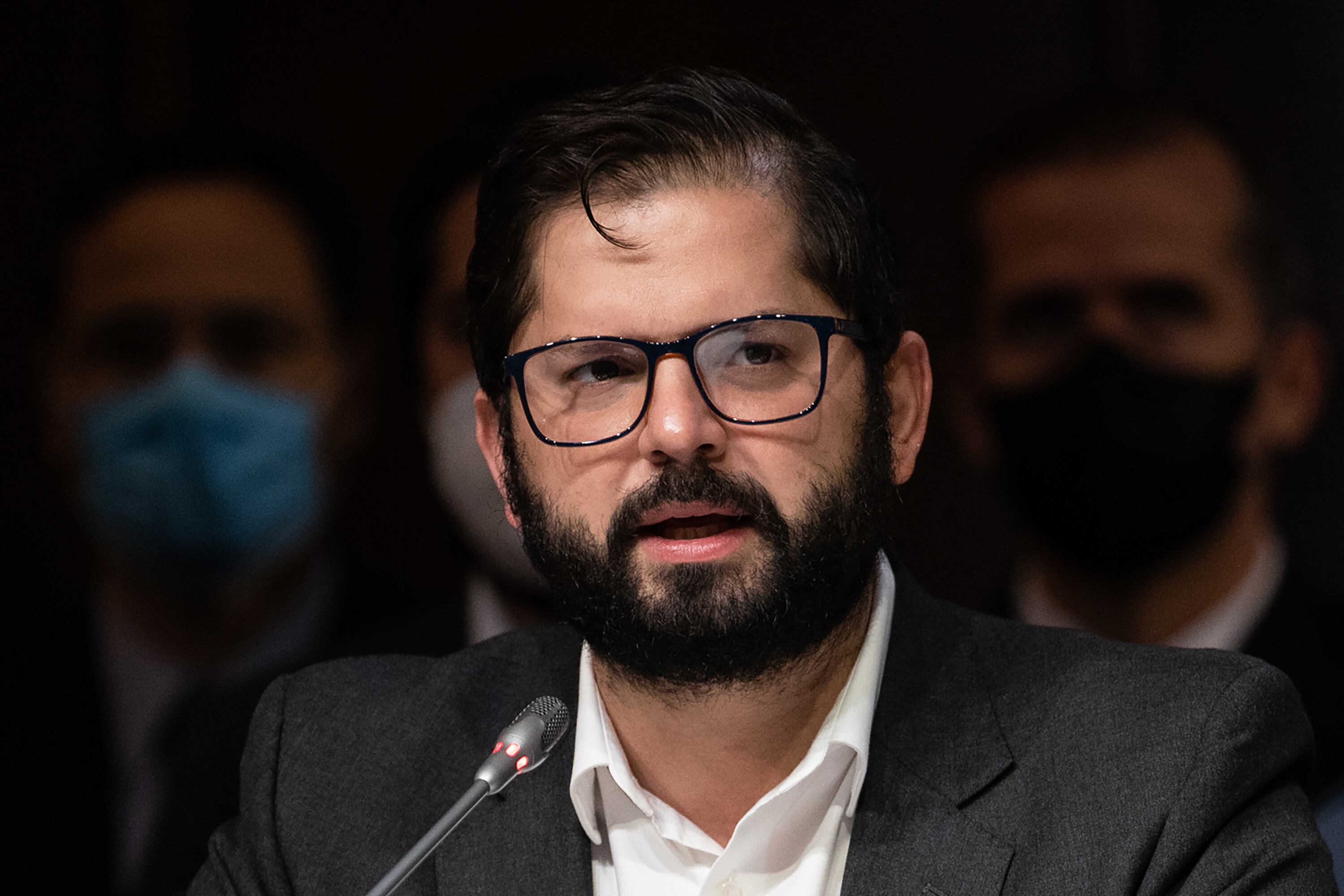 El presidente de Chile, Gabriel Boric.