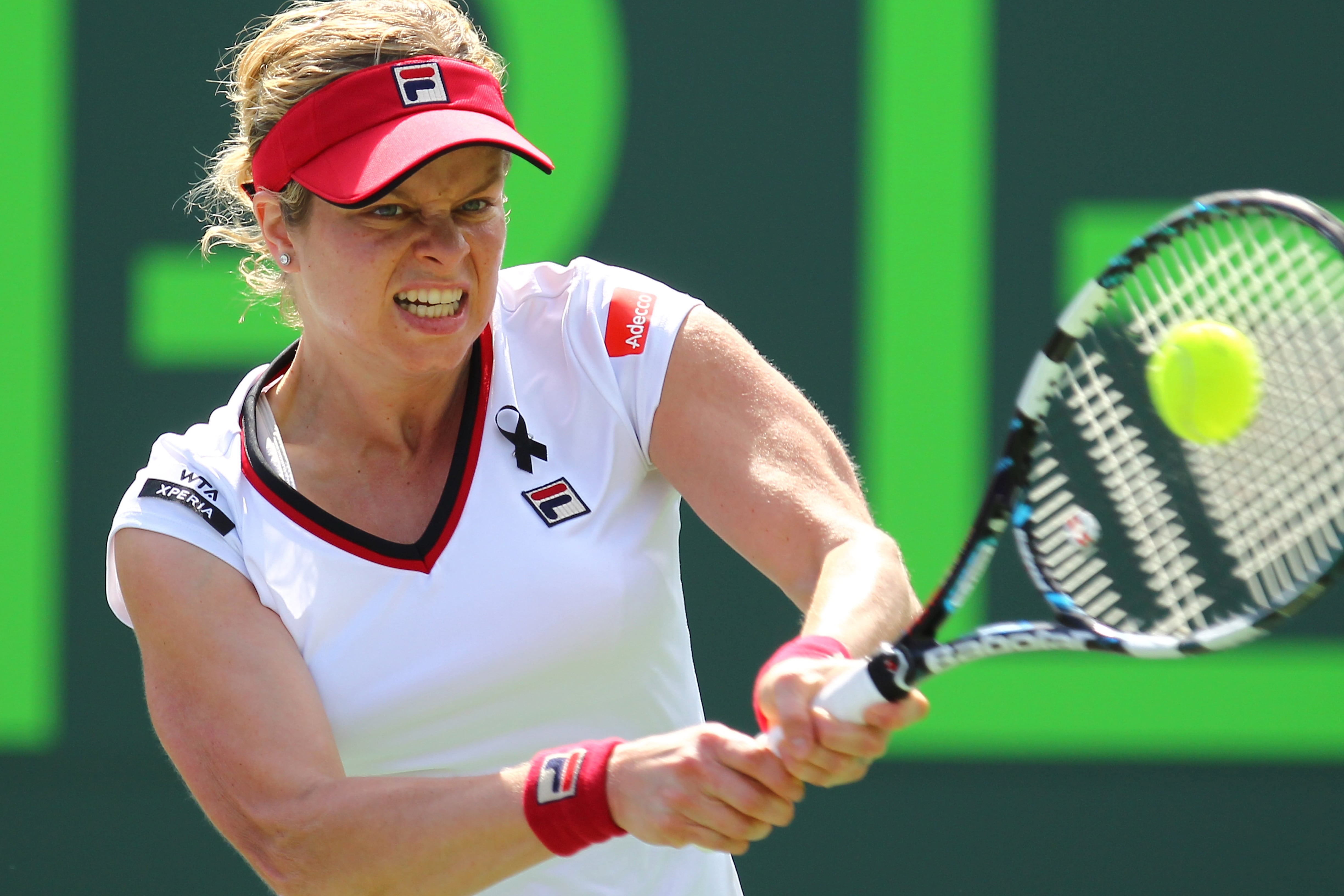 La ex número 1 Kim Clijsters.