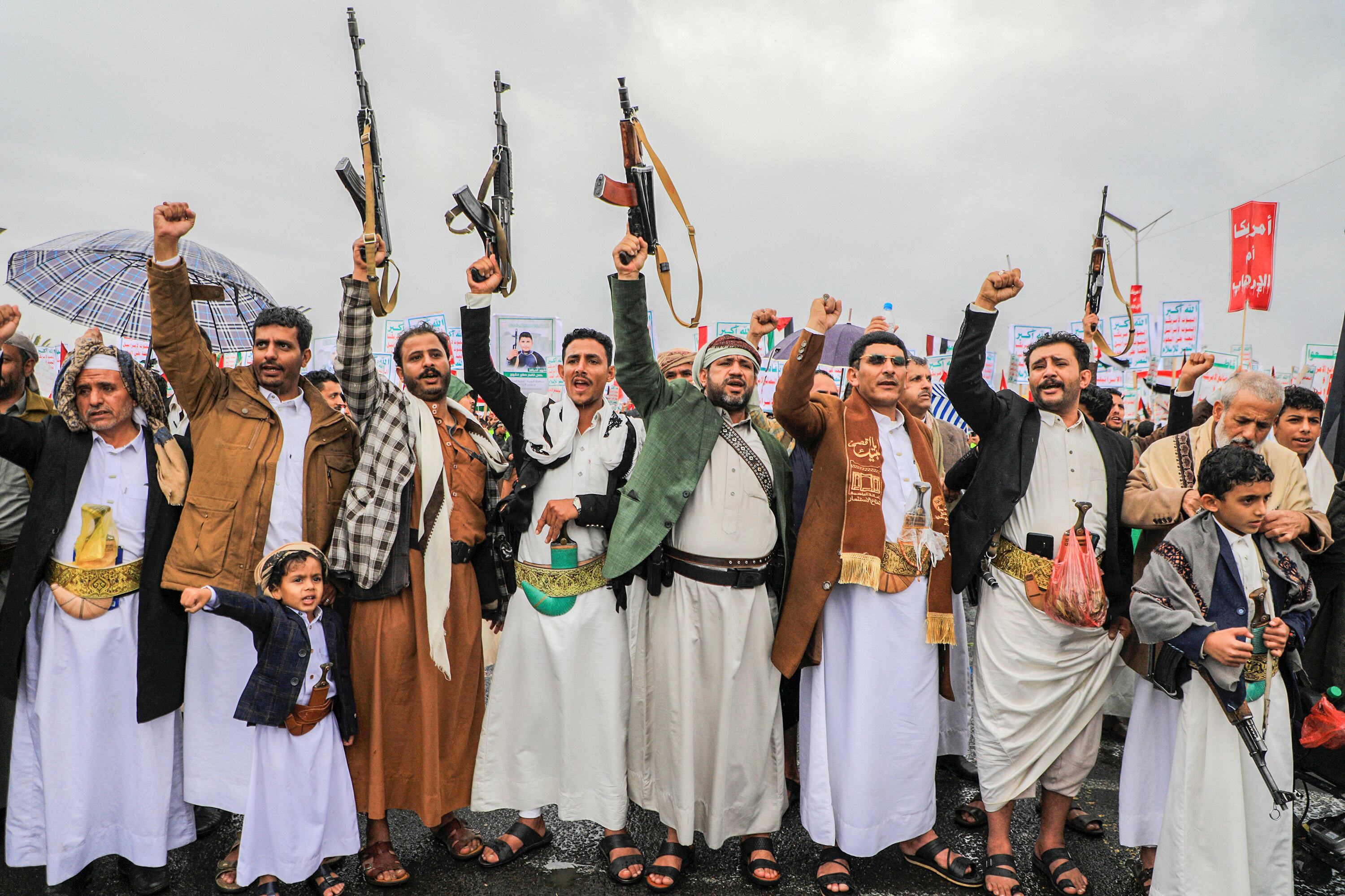 Los hutíes controlan gran parte de Yemen. 