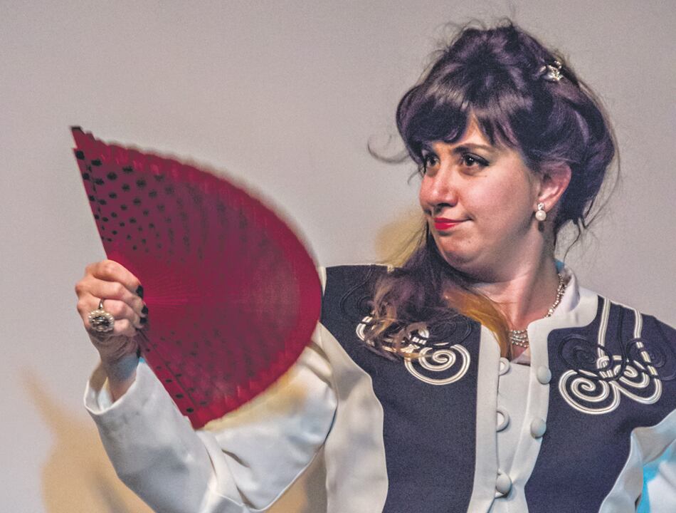 El unipersonal de Carla Facciorusso se presenta los jueves, a las 21, en el Teatro Gargantúa.