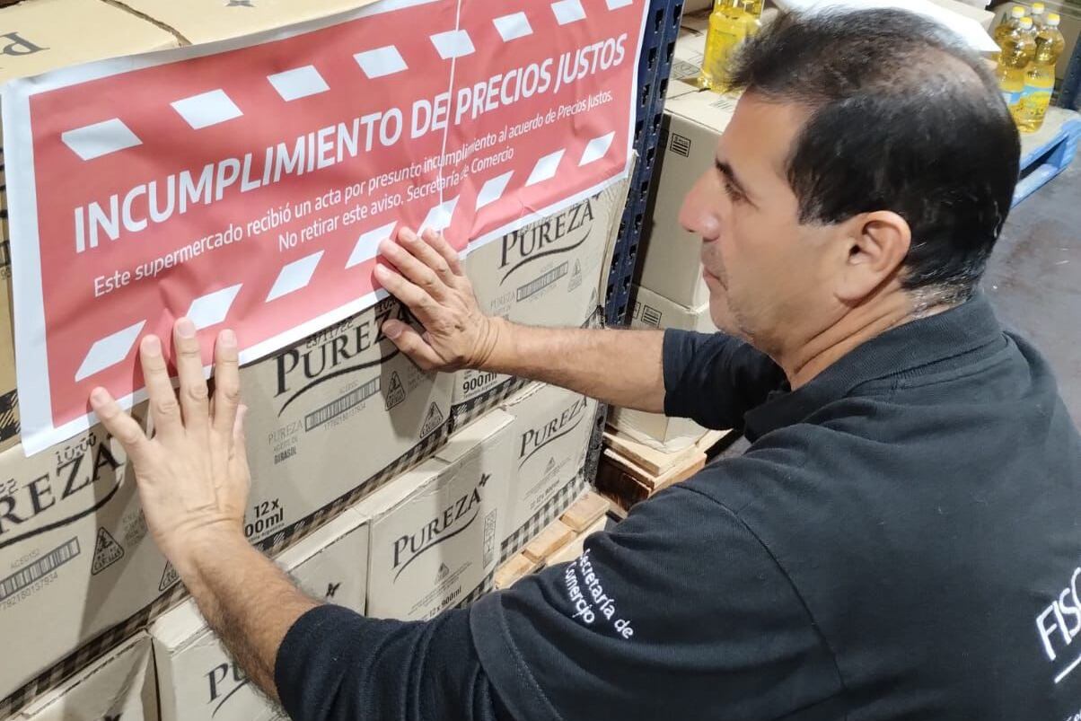 Comercio Interno detectó las irregularidades. 
