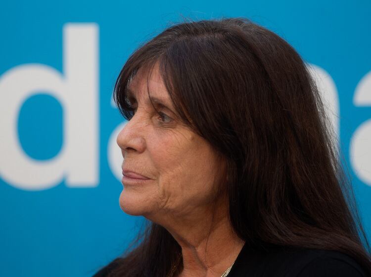 Teresa García, ministra de Gobierno bonaerense. 