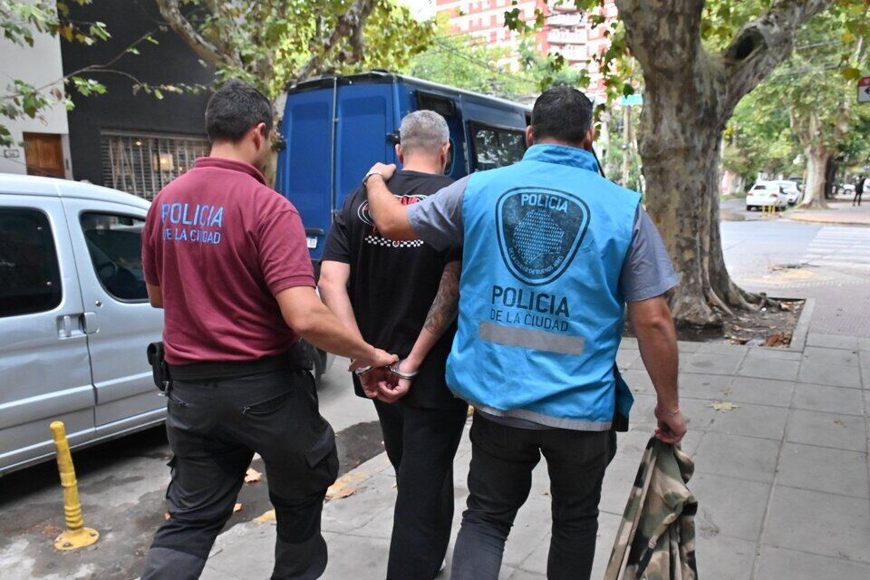 Detuvieron por corrupción de menores a Marcelo Corazza. . Imagen: Policía de la Ciudad