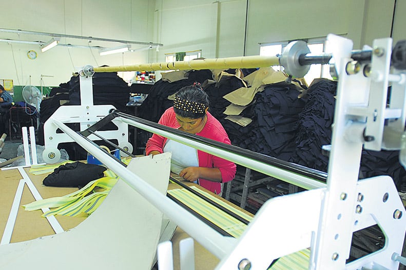 El rubro textil tuvo un muy mal año en 2016 al igual que el resto de los bloques industriales.