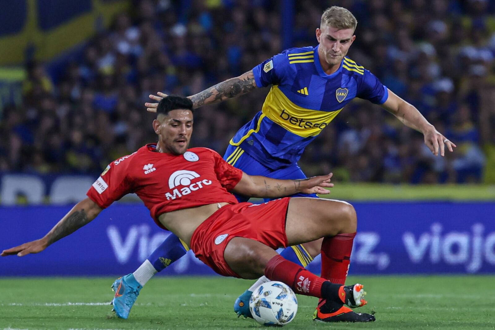 Boca y Belgrano se enfrenaron en la Bombonera