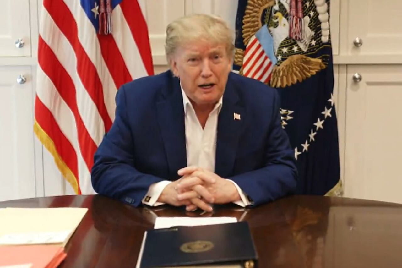 Donald Trump fue diagnosticado de coronavirus junto a su esposa Melania.