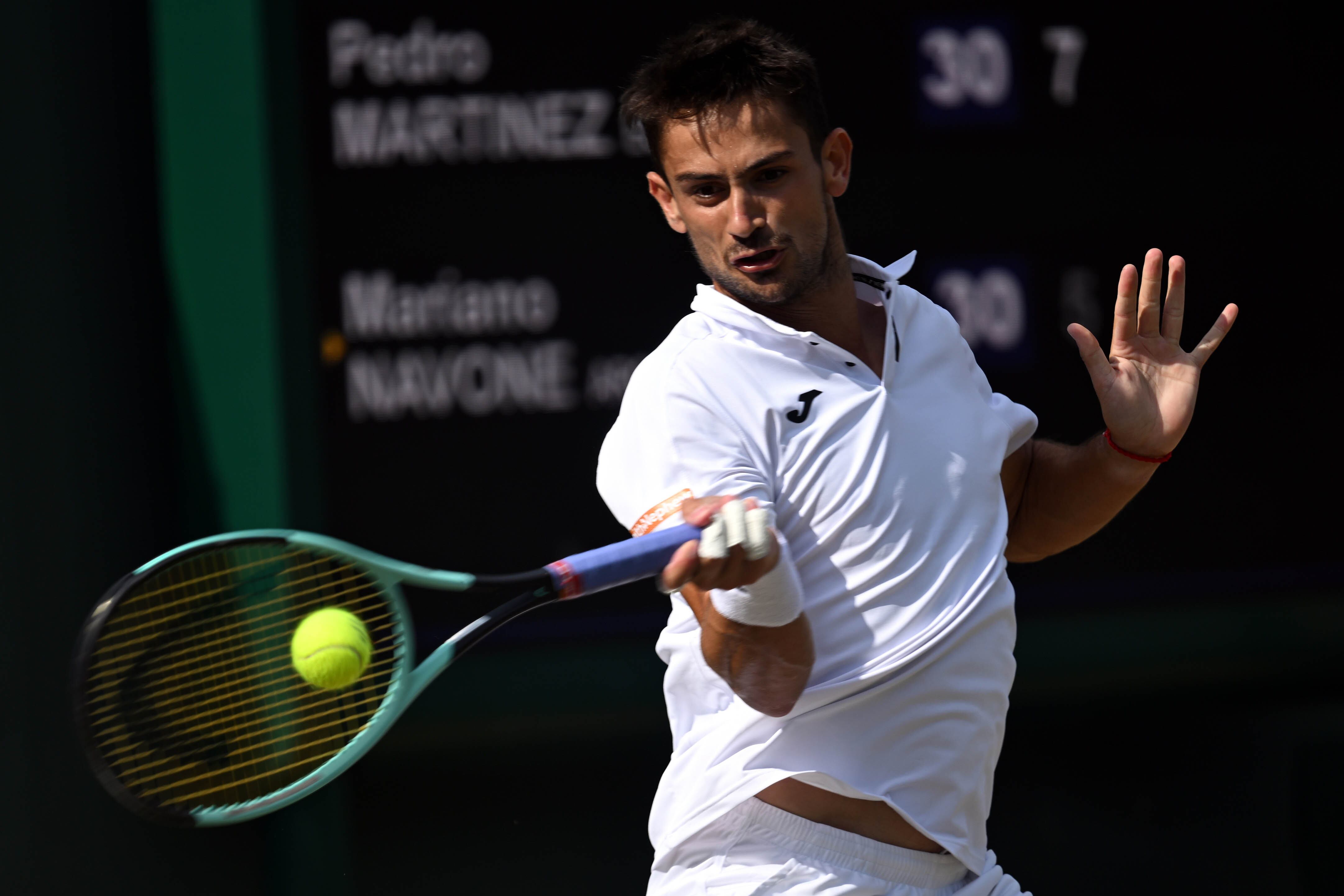 Navone tuvo muchos errores no forzados