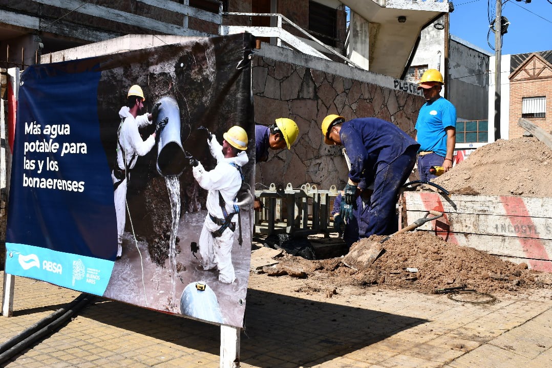 Las obras avanzan en la Región Capital. 