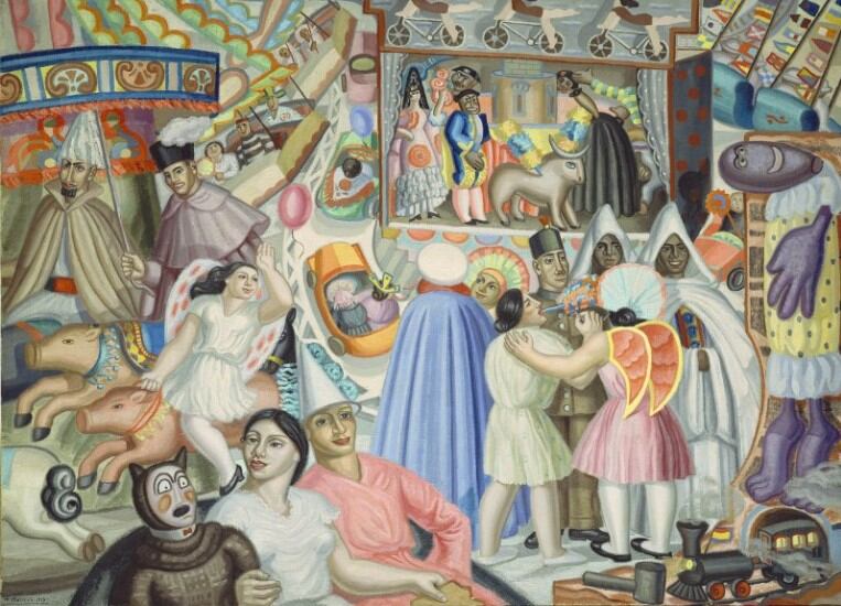 Maruja Mallo. La verbena, 1928
