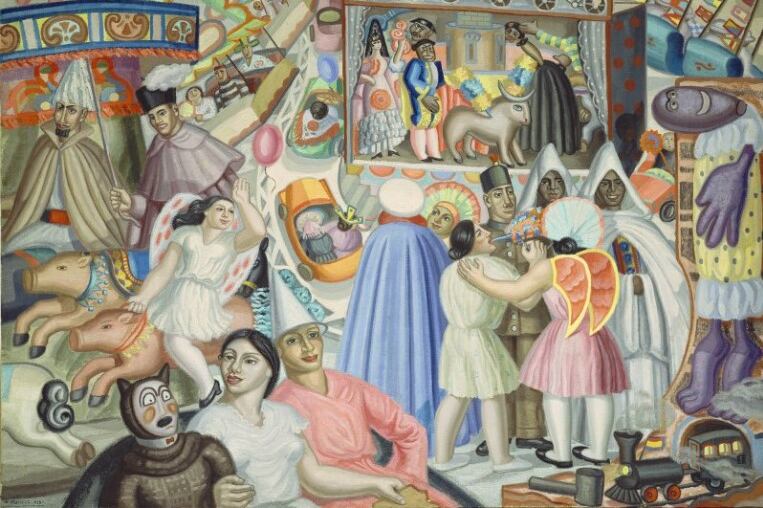 Maruja Mallo. La verbena, 1928