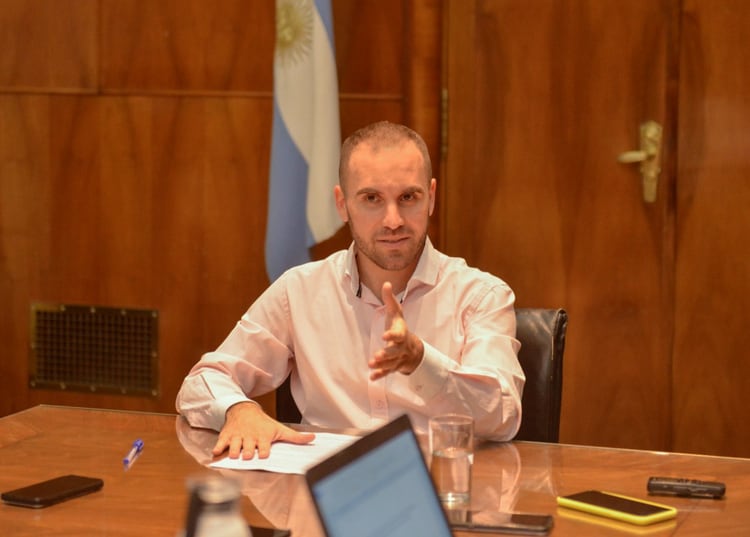 Martín Guzmán, ministro de Economía de la Nación. 