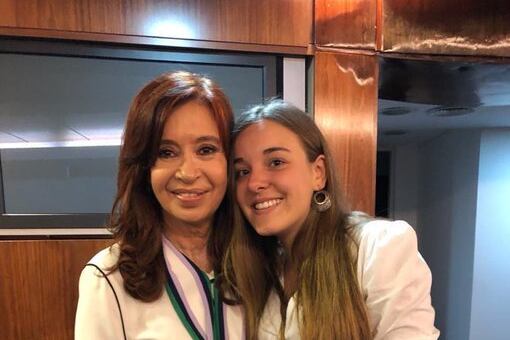 La foto que Celeste Giardinelli subió a Twitter.