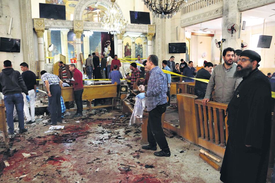 Los ataques coincidieron con las celebraciones del Domingo de Ramos, el inicio de la Semana Santa.