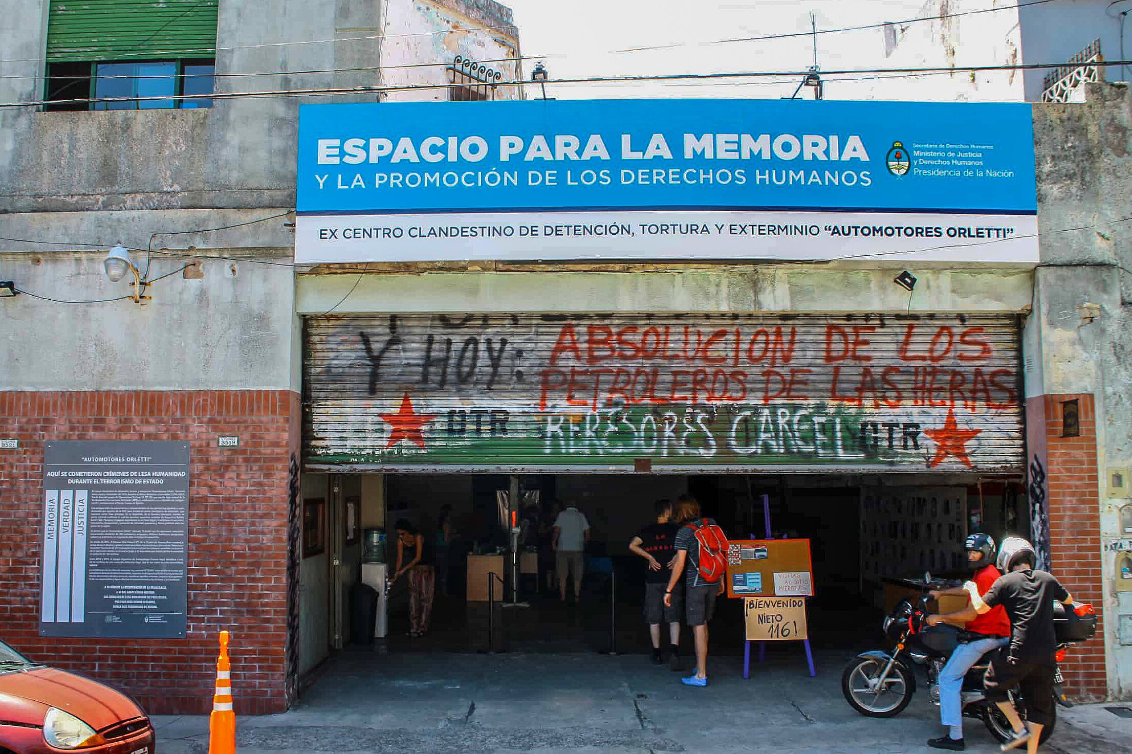 El centro clandestino de Automotores Orletti estaba dentro de la estructura OT 18 de la SIDE. 