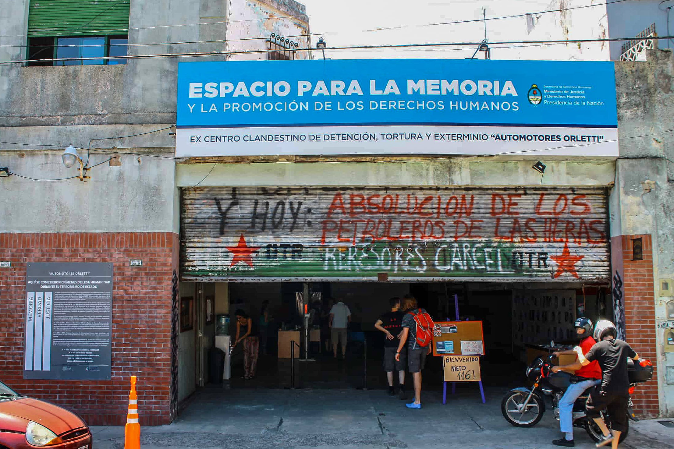 El centro clandestino de Automotores Orletti estaba dentro de la estructura OT 18 de la SIDE. 