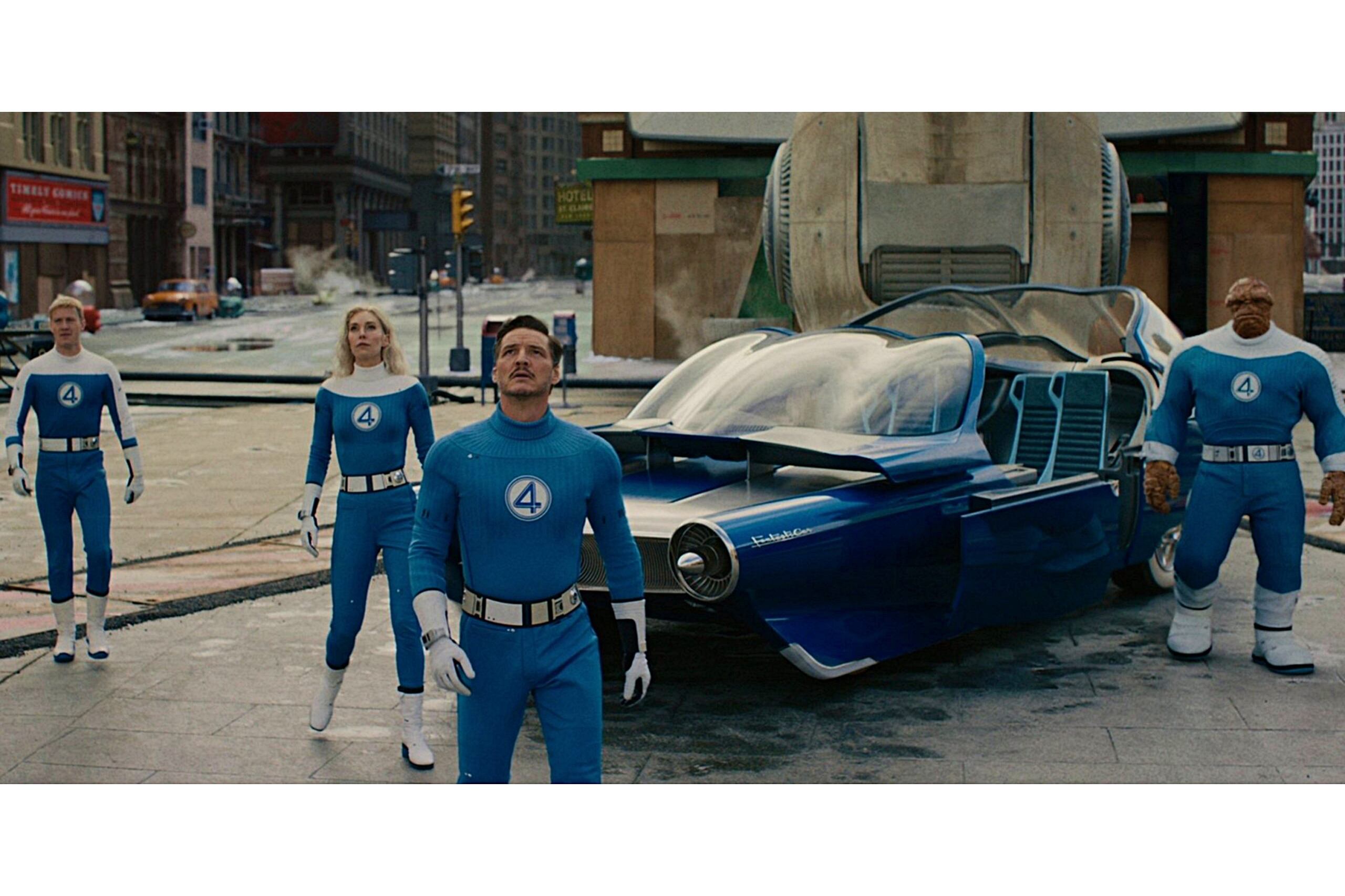 El film incluso respeta los trajes de la versión original del comic