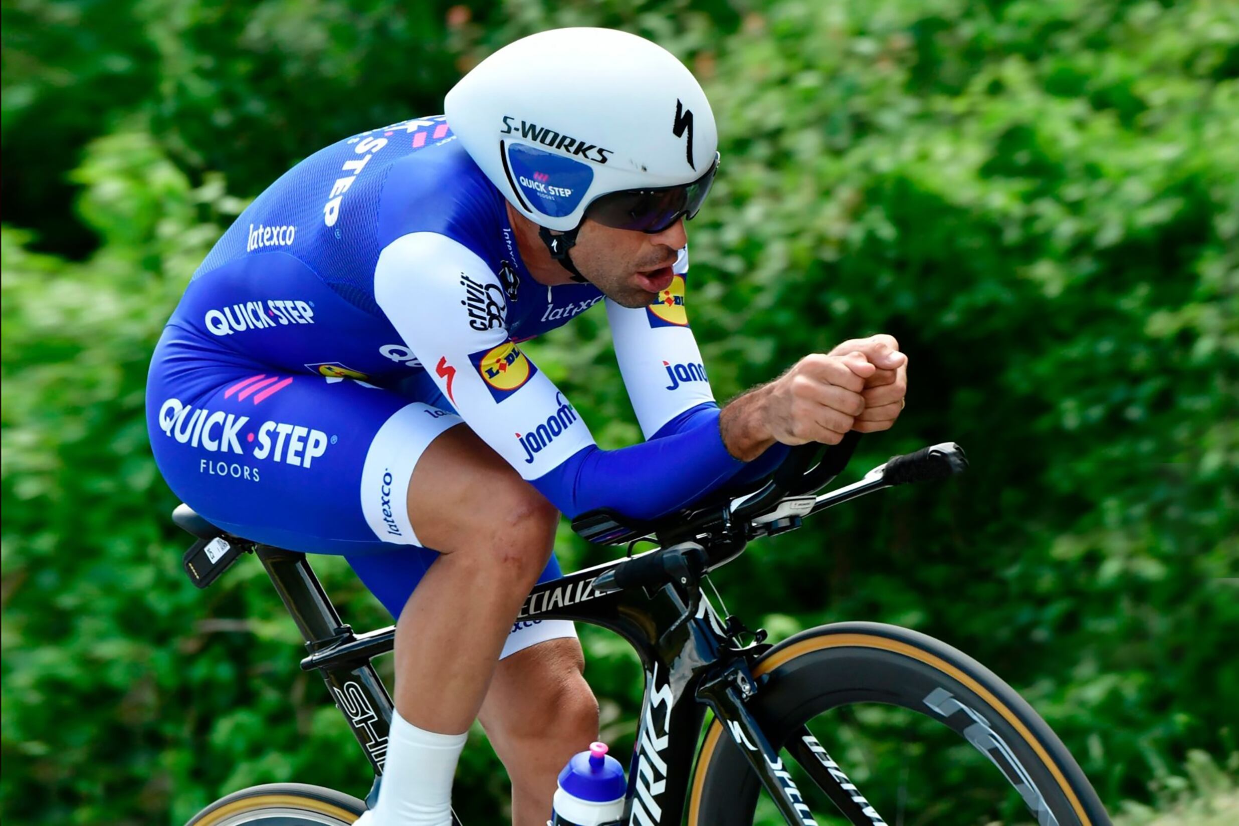 Richeze durante una de sus últimas competencias.