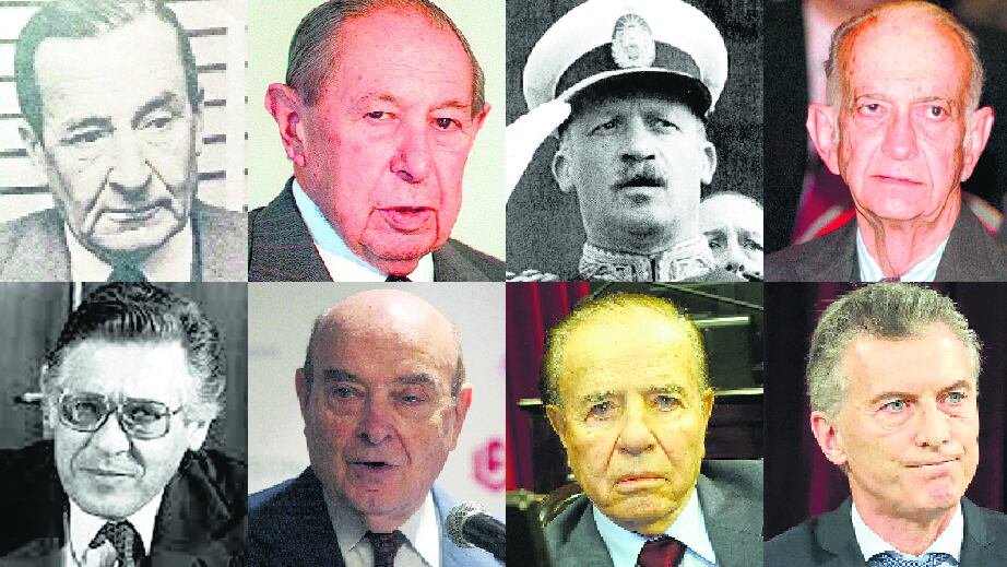 Aramburu, Alsogaray, Onganía, Martínez de Hoz, Sourrouille, Cavallo, Menem y Macri firmaron acuerdos con el Fondo Monetario Internacional.