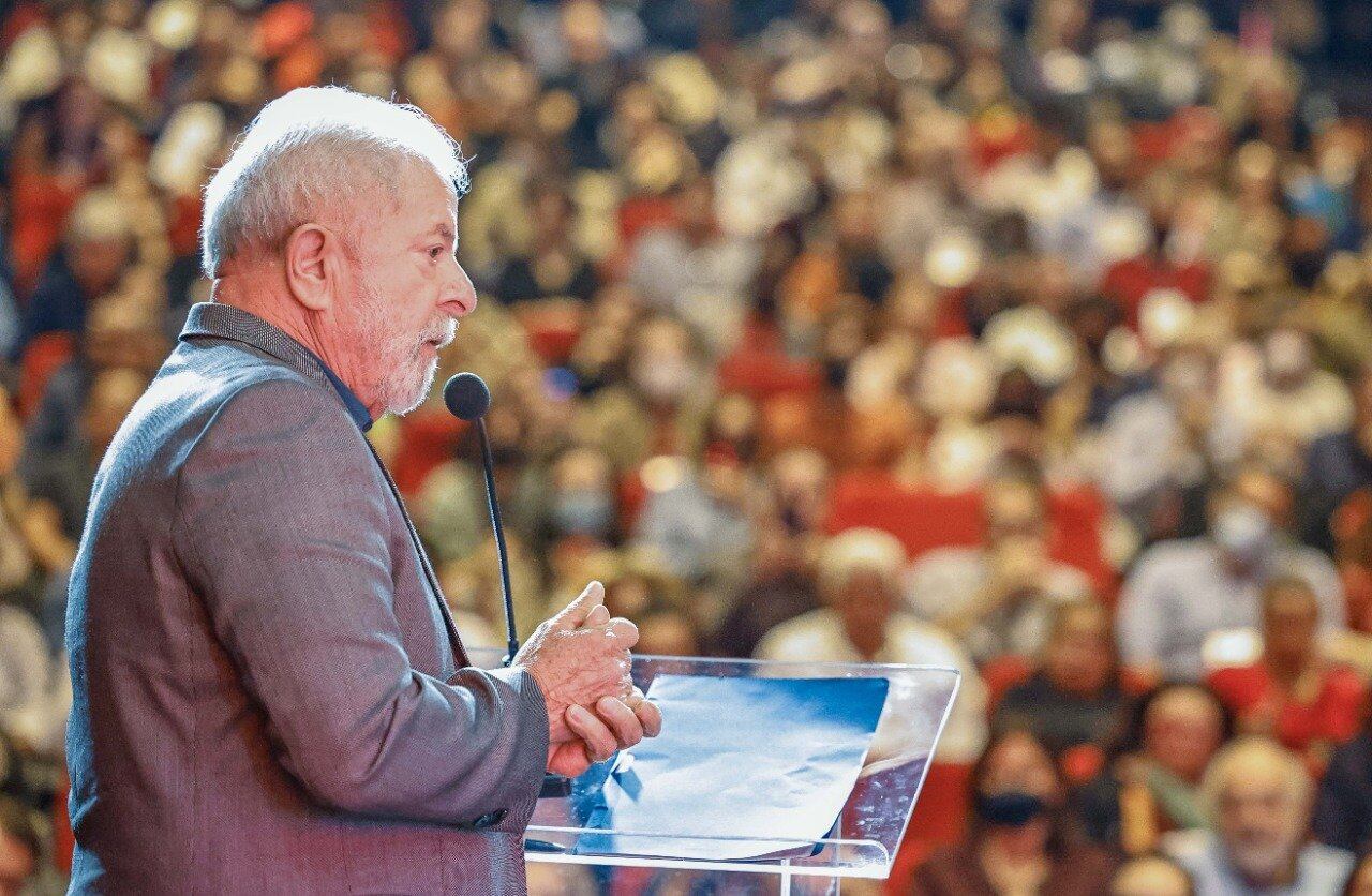 El expresidente de Brasil, Luiz Inácio Lula da Silva, en un acto de campaña / Redes sociales