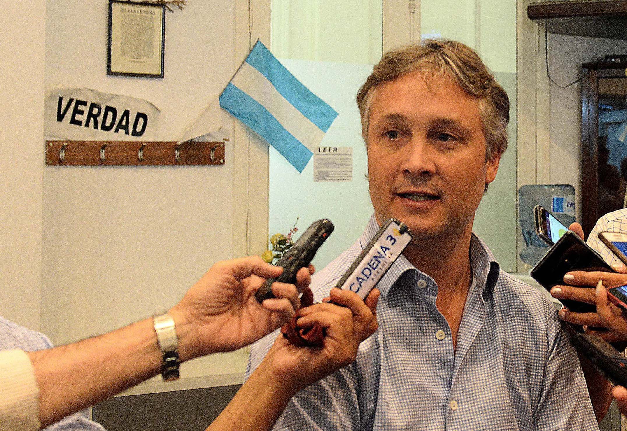 De Andreis declaró por videoconferencia desde una sede de la Policía Federal.