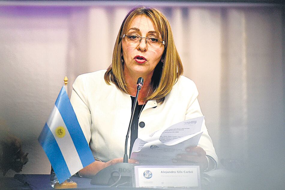 La procuradora general de la Nación, Alejandra Gils Carbó.