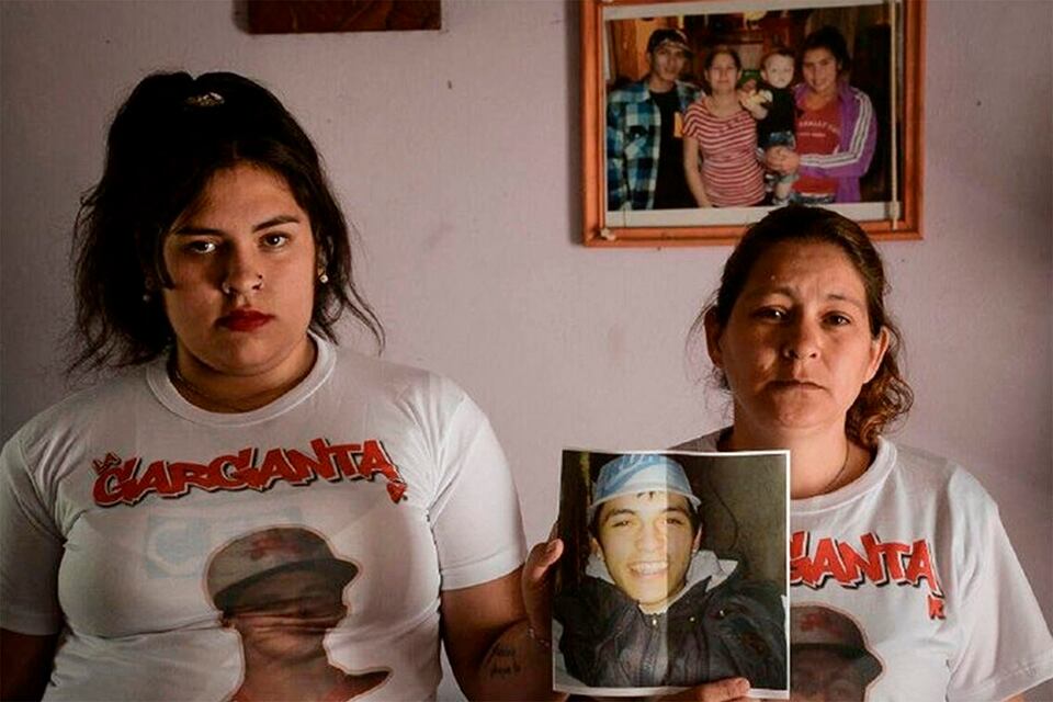 Familiares de Jonatan Ojeda.