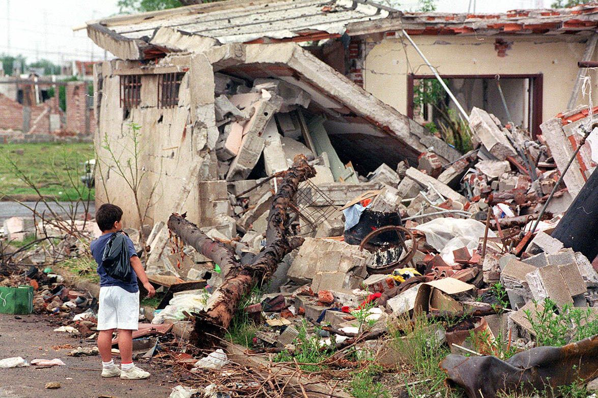 Aquel 3 de noviembre de 1995 todos pensaron que la explosión era el producto de un accidente. Ana Gritti demostró que no.