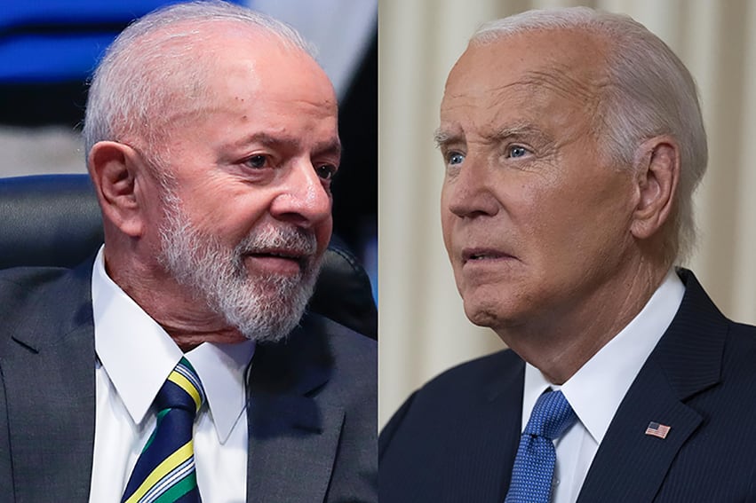 Lula y Biden hablaron de la crisis en Venezuela.