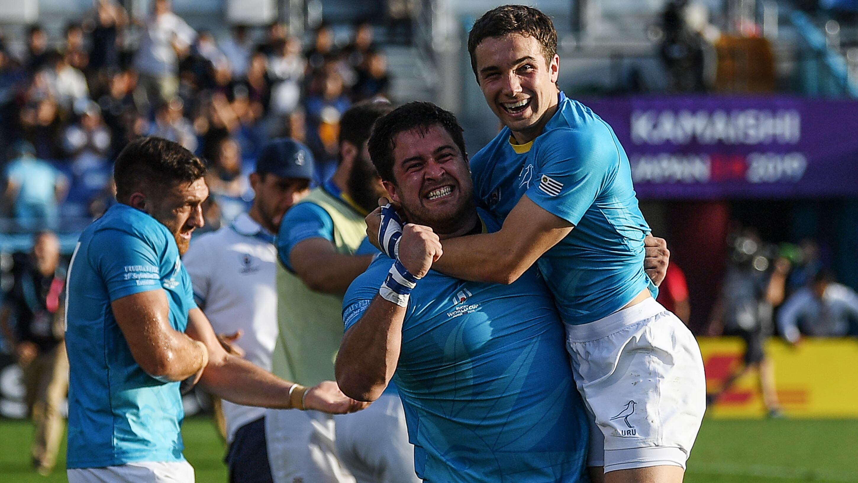 Epica actuacion uruguaya ante Fiji.