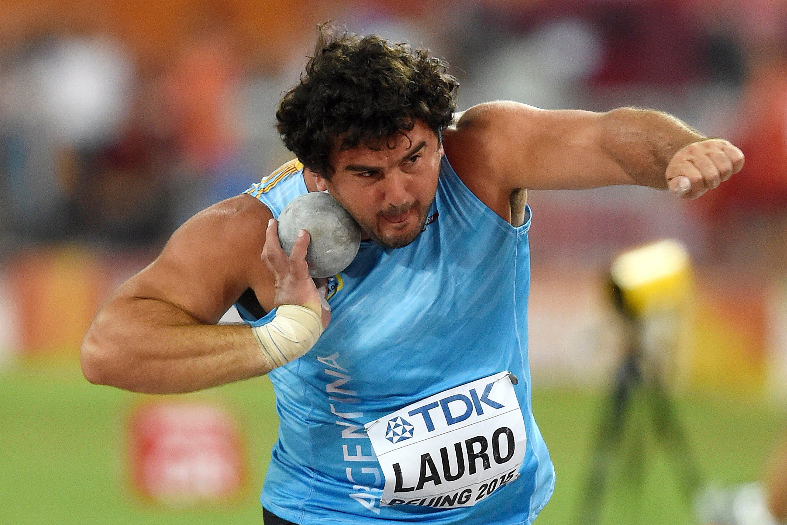 Germán Lauro, en los Juegos de Beijing.