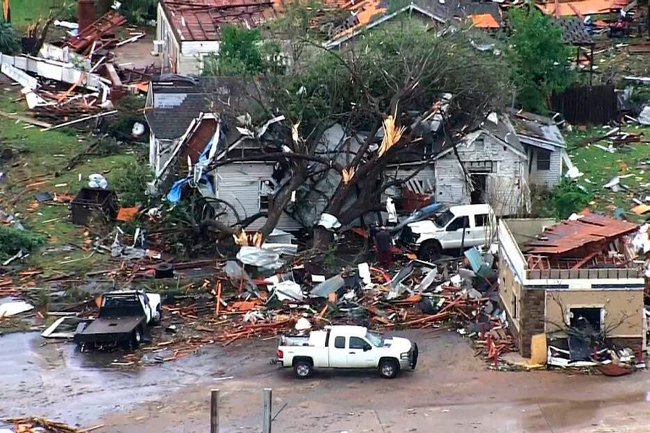 El gobernador declaró a Oklahoma en Estado de Emergencia.