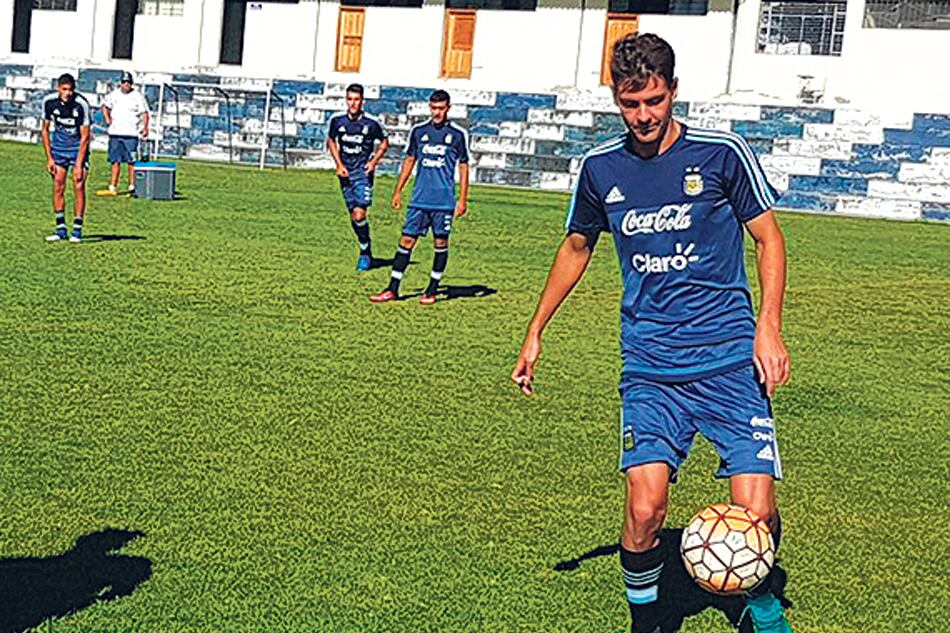 Entrenamiento del Sub-20.