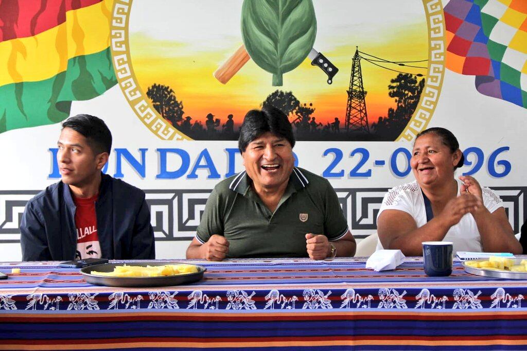Foto: Twitter de Evo Morales