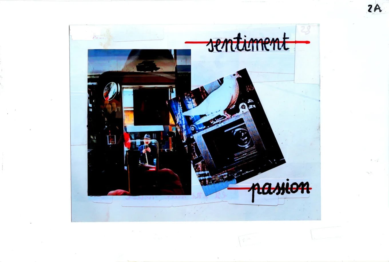 Uno de los "collages" que integran el corto póstumo de Godard.