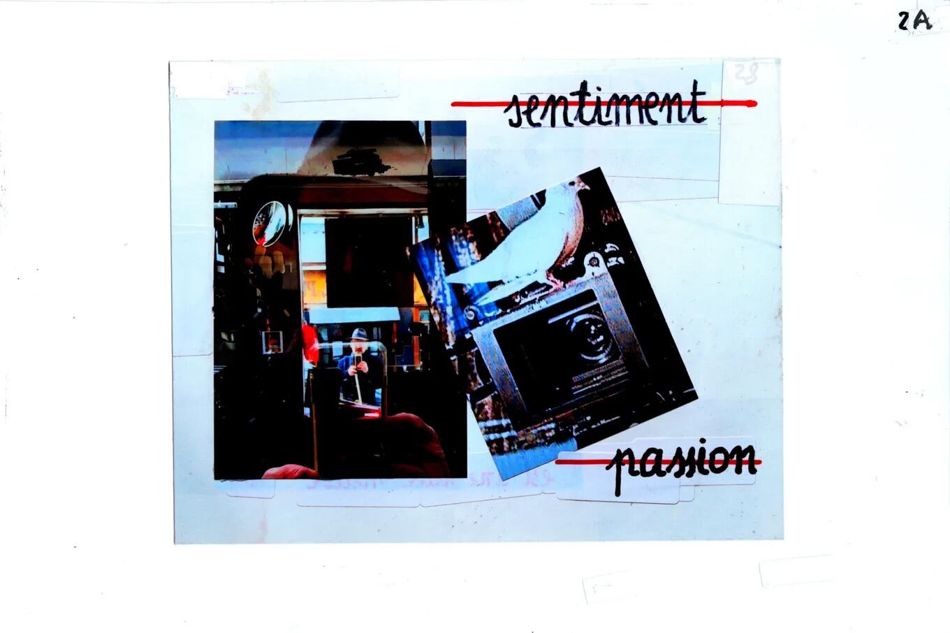 Uno de los "collages" que integran el corto póstumo de Godard.