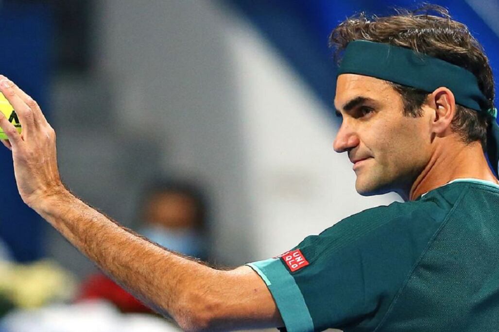 Federer mostró un aceptable nivel en el torneo de Doha.