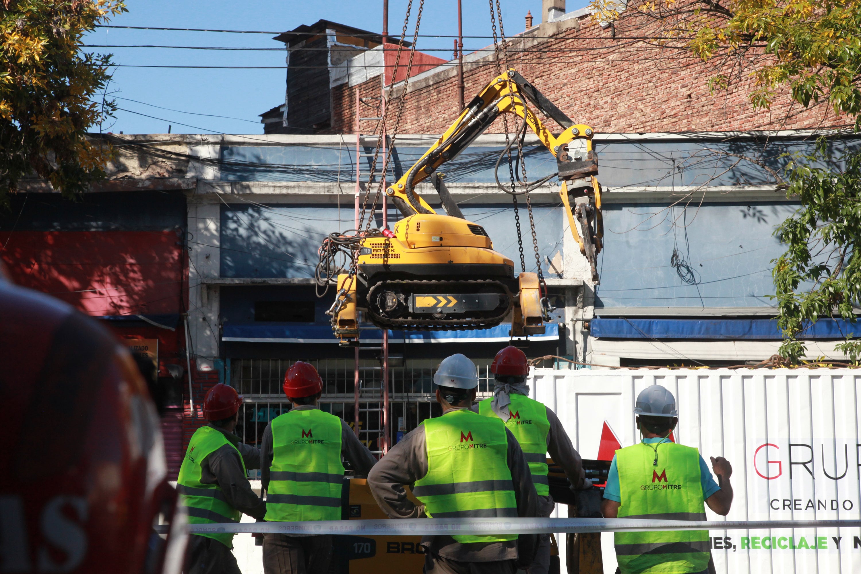 Se desconocen las causas del derrumbe de Floresta. 