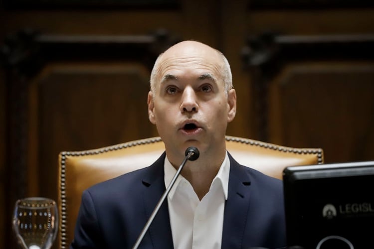 Horacio Rodríguez Larreta, jefe de Gobiernon porteño.