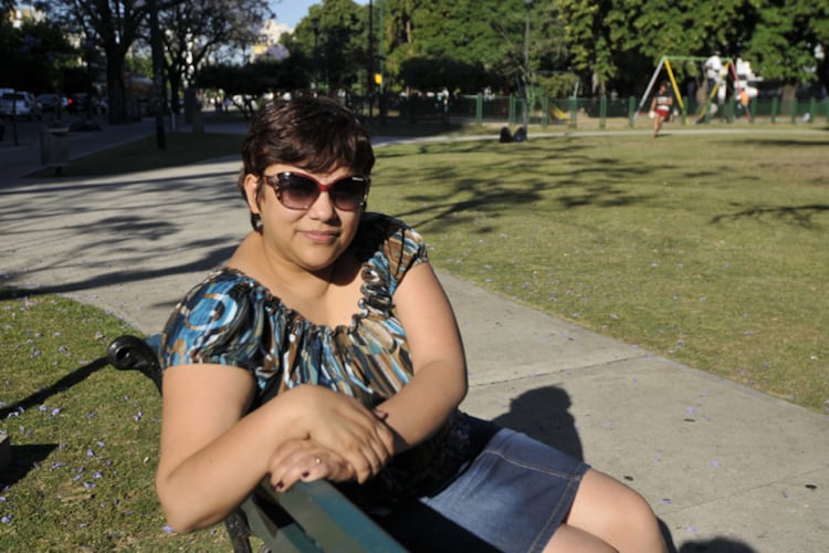 Silvana Corso, directora de la Escuela Media 2 Rumania, que recibe población vulnerable.