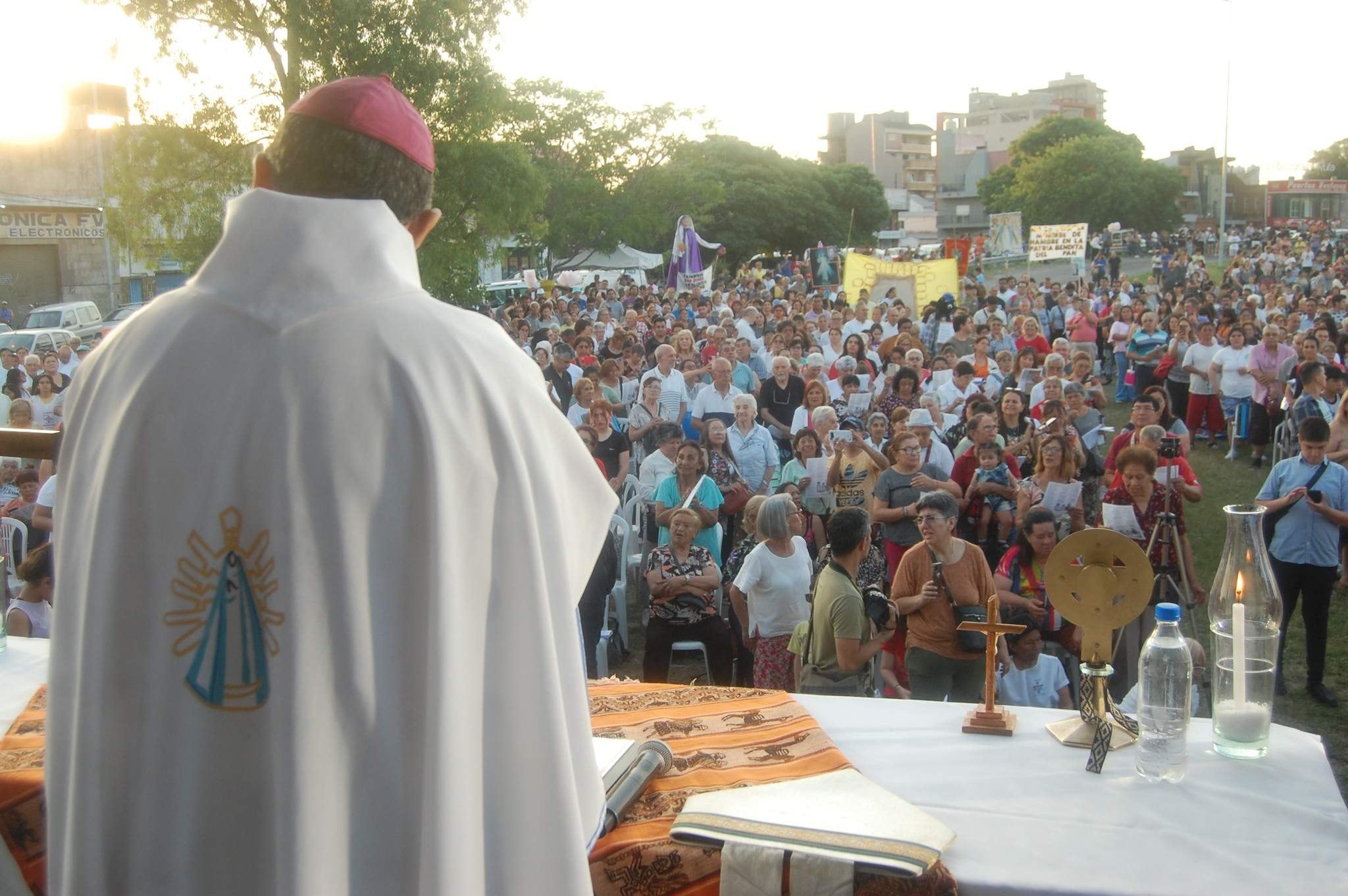 La diócesis católica de Quilmes, la conduce el obispo Carlos Tissera.